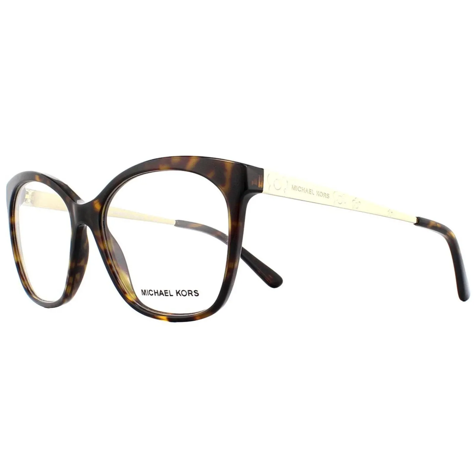 Michael Kors Square^Glasses Frames 4057 Anguilla 3006 Dark Tortoise 53mm