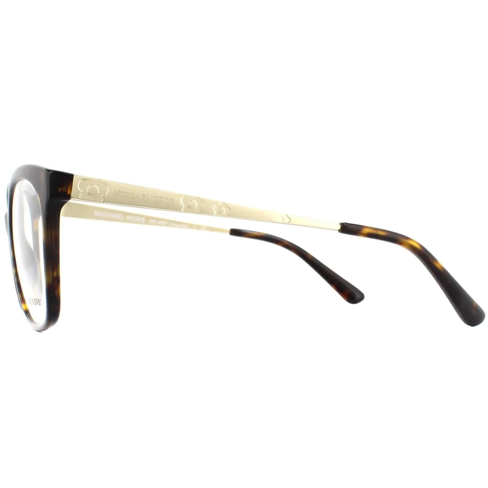 Michael Kors Square^Glasses Frames 4057 Anguilla 3006 Dark Tortoise 53mm