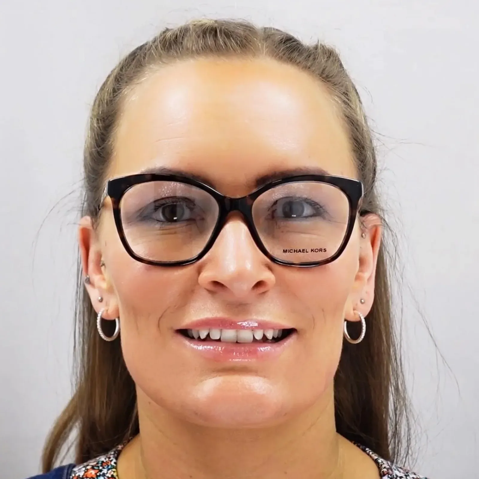 Michael Kors Square^Glasses Frames 4057 Anguilla 3006 Dark Tortoise 53mm