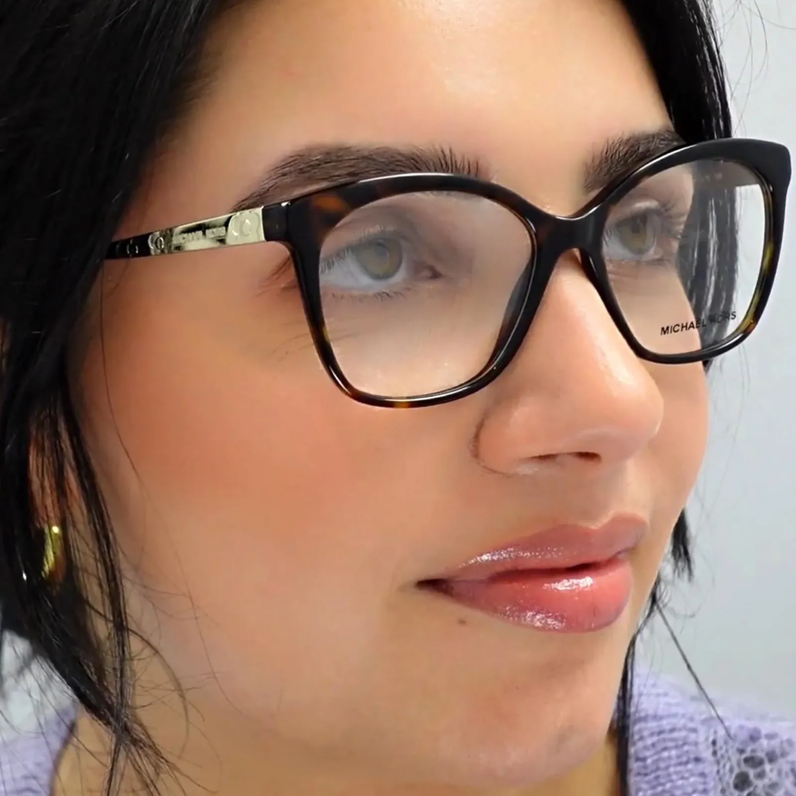 Michael Kors Square^Glasses Frames 4057 Anguilla 3006 Dark Tortoise 53mm