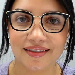 Michael Kors Square^Glasses Frames Coconut Grove MK3032 1108 Rose Gold Red Wo