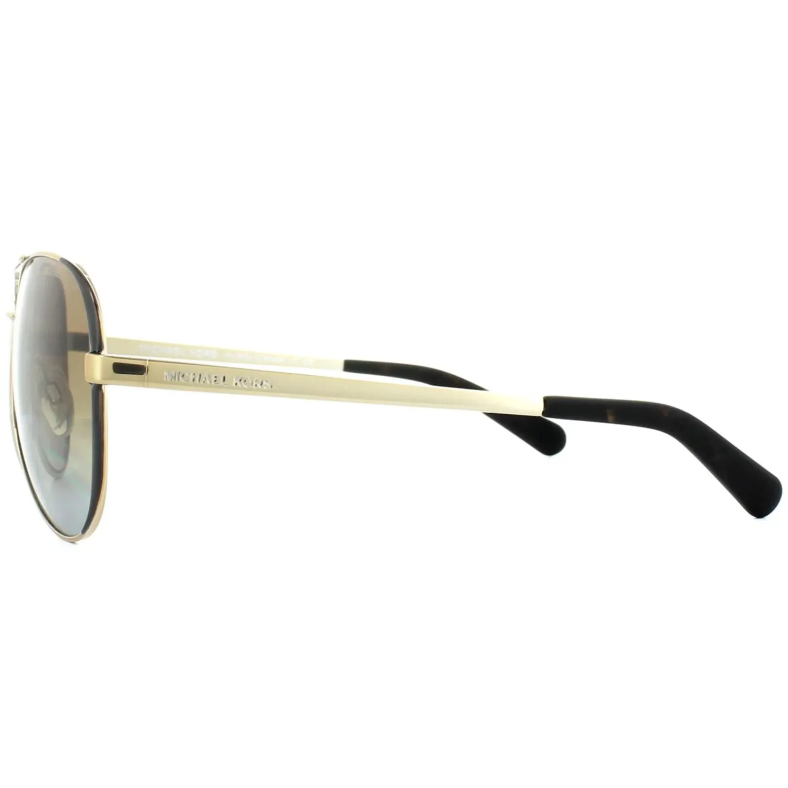 Michael Kors Polarised^Sunglasses Chelsea 5004 1014/T5 Gold Dark Chocolate Brown