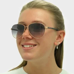 Michael Kors Aviator^Sunglasses Hvar 5007 109936 Rose Gold Brown Gradient