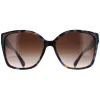 Michael Kors Square^Sunglasses MK2201 Malia 395213 Bright Blue Tortoise Brown