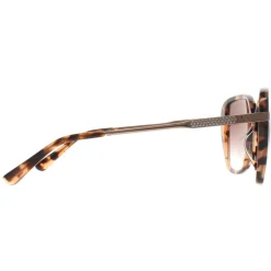 Michael Kors Square^Sunglasses MK2185BU 344913 Pink Tortoise Brown Pink Gradi