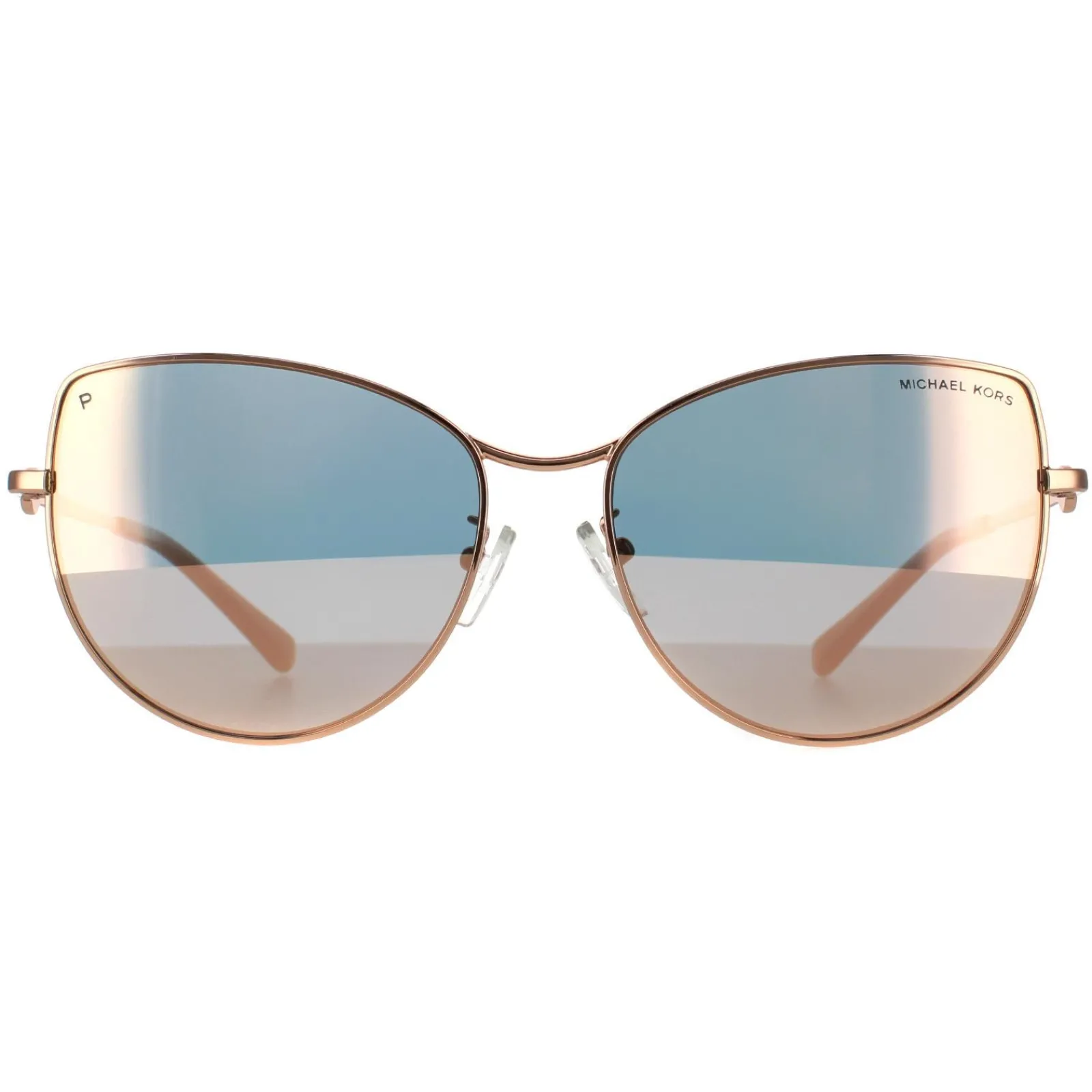 Michael Kors Polarised^Sunglasses MK1062 1108M5 Rose Gold Rose Gold Polarized