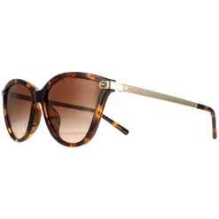 Michael Kors Cat-Eye^Sunglasses MK2139U 300613 Dark Tortoise Brown Gradient