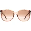 Michael Kors Square^Sunglasses MK2137U 317513 Rose Transparent Brown Pink Gra