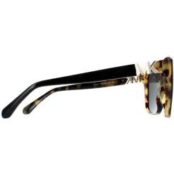 Michael Kors Square^Sunglasses MK2201 Malia 395173 Dark Tortoise and Cream To