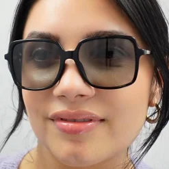 Michael Kors Square^Sunglasses MK2098U 3781T3 Grey Grey Gradient Polarized