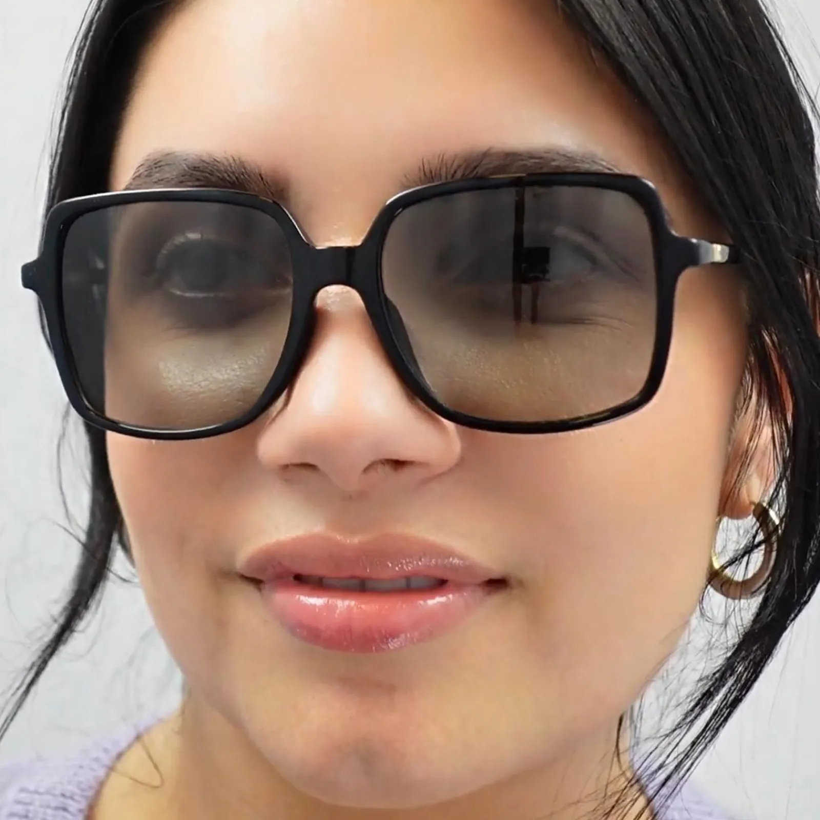 Michael Kors Square^Sunglasses MK2098U 3781T3 Grey Grey Gradient Polarized