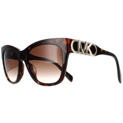 Michael Kors Cat-Eye^Sunglasses MK2182U Empire Square 300613 Dark Tortoise Bro