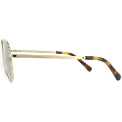 Michael Kors Polarised^Sunglasses MK1045 10142O Gold Brown Mirror Polarized