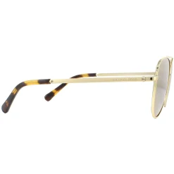 Michael Kors Polarised^Sunglasses MK1045 10142O Gold Brown Mirror Polarized