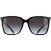 Michael Kors Square^Sunglasses MK2197U Canberra 30058G Black Dark Grey Gradie