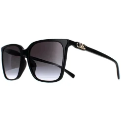 Michael Kors Square^Sunglasses MK2197U Canberra 30058G Black Dark Grey Gradie