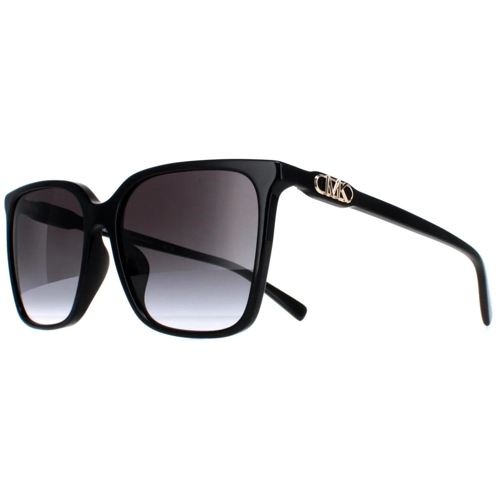 Michael Kors Square^Sunglasses MK2197U Canberra 30058G Black Dark Grey Gradie