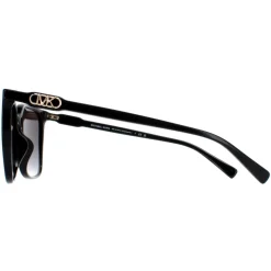 Michael Kors Square^Sunglasses MK2197U Canberra 30058G Black Dark Grey Gradie