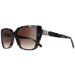 Michael Kors Rectangle^Sunglasses MK2199 Acadia 395213 Bright Blue Tortoise Brow