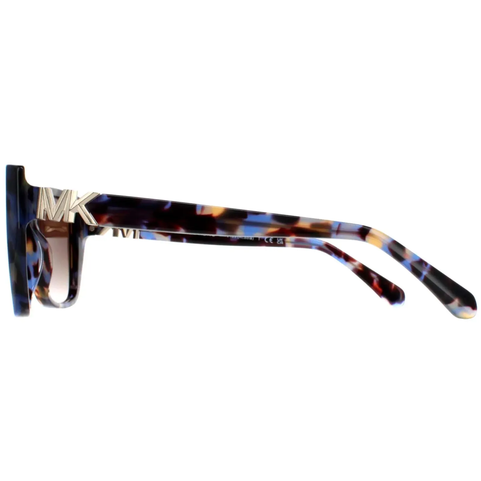Michael Kors Rectangle^Sunglasses MK2199 Acadia 395213 Bright Blue Tortoise Brow