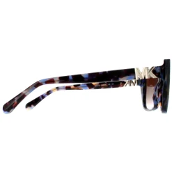 Michael Kors Rectangle^Sunglasses MK2199 Acadia 395213 Bright Blue Tortoise Brow