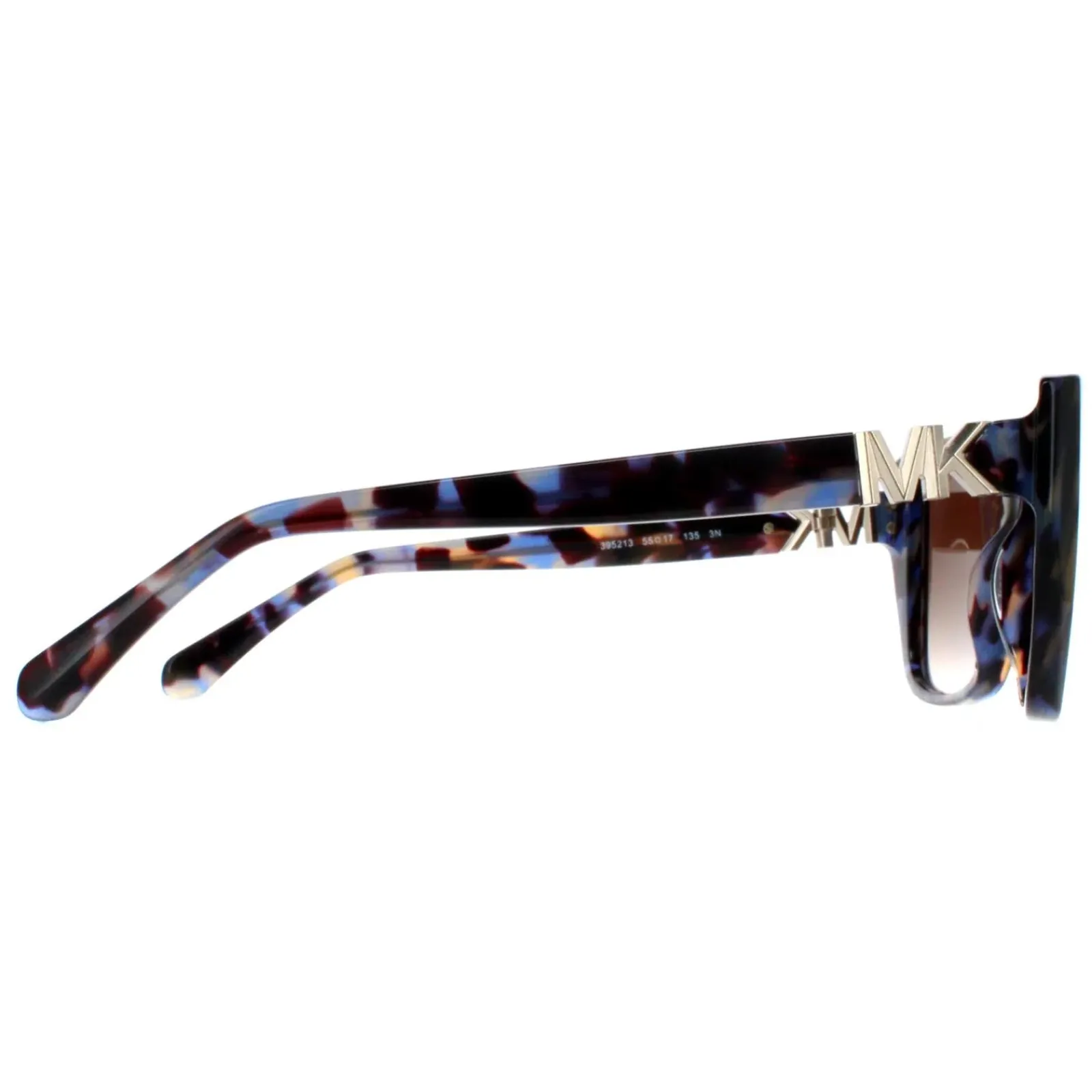 Michael Kors Rectangle^Sunglasses MK2199 Acadia 395213 Bright Blue Tortoise Brow