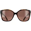 Michael Kors Square^Sunglasses MK2201 Malia 395173 Dark Tortoise and Cream To