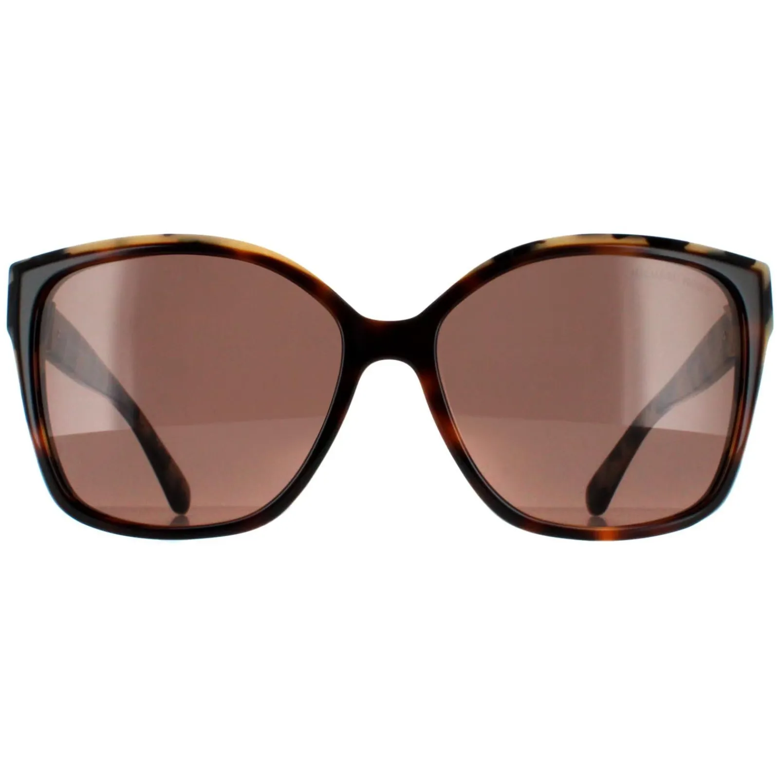 Michael Kors Square^Sunglasses MK2201 Malia 395173 Dark Tortoise and Cream To