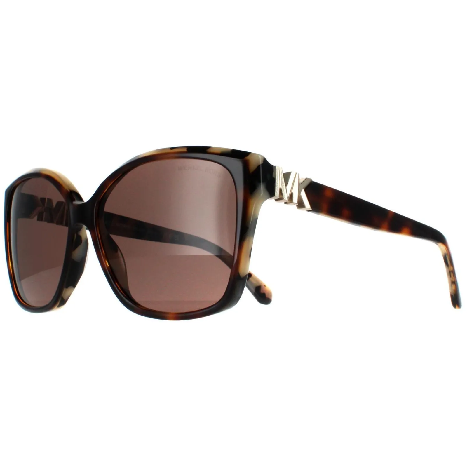 Michael Kors Square^Sunglasses MK2201 Malia 395173 Dark Tortoise and Cream To
