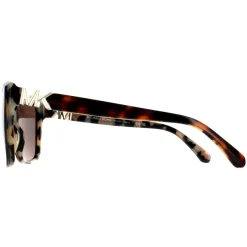 Michael Kors Square^Sunglasses MK2201 Malia 395173 Dark Tortoise and Cream To