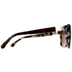 Michael Kors Square^Sunglasses MK2201 Malia 395173 Dark Tortoise and Cream To