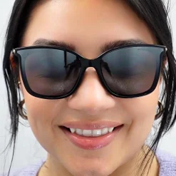 Michael Kors Polarised^Sunglasses Zermatt 2079U 333282 Black Silver Grey Gradien