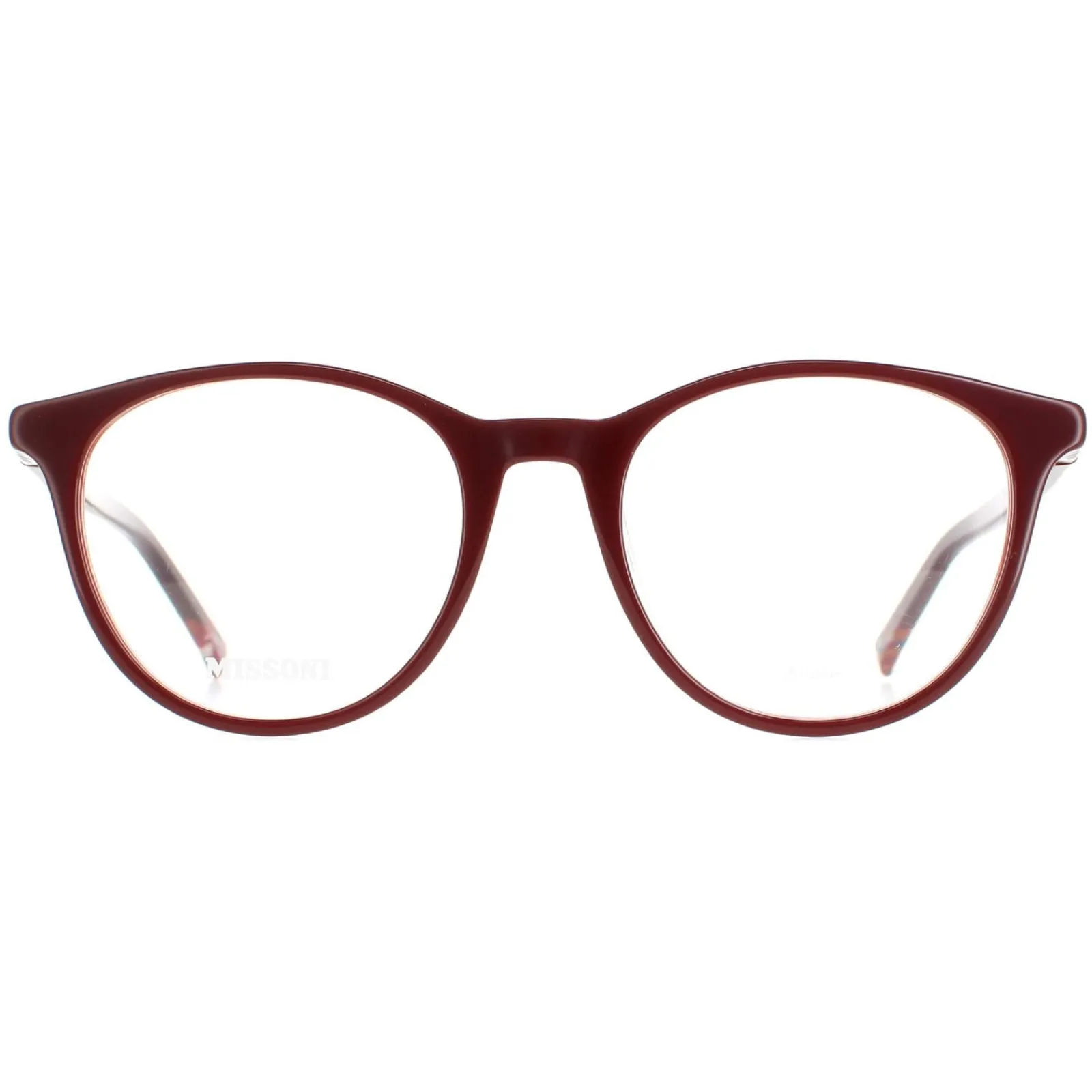 Missoni Round|Round^Glasses Frames MIS 0019 LHF Burgundy Women
