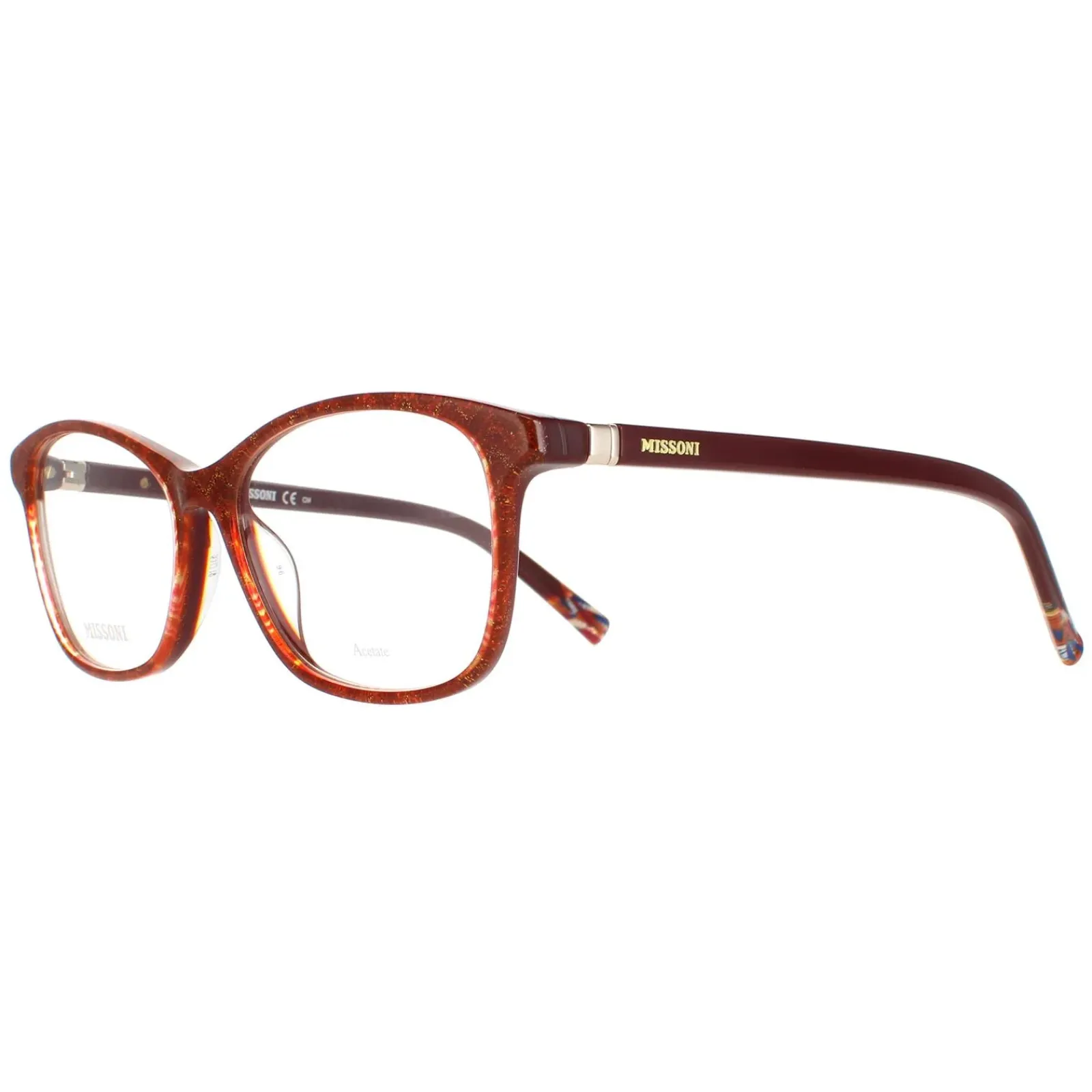 Missoni Square^Glasses Frames MIS 0020 SR8 Burgundy Patterned Women