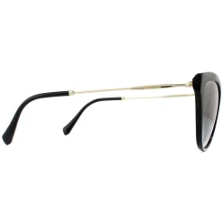 Miu Miu Cat-Eye^Sunglasses MU03US 1AB5O0 Black Gradient Grey Mirror Silver