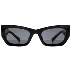 Miu Miu Rectangle^Sunglasses MU09WS 1AB5S0 Black Dark Grey