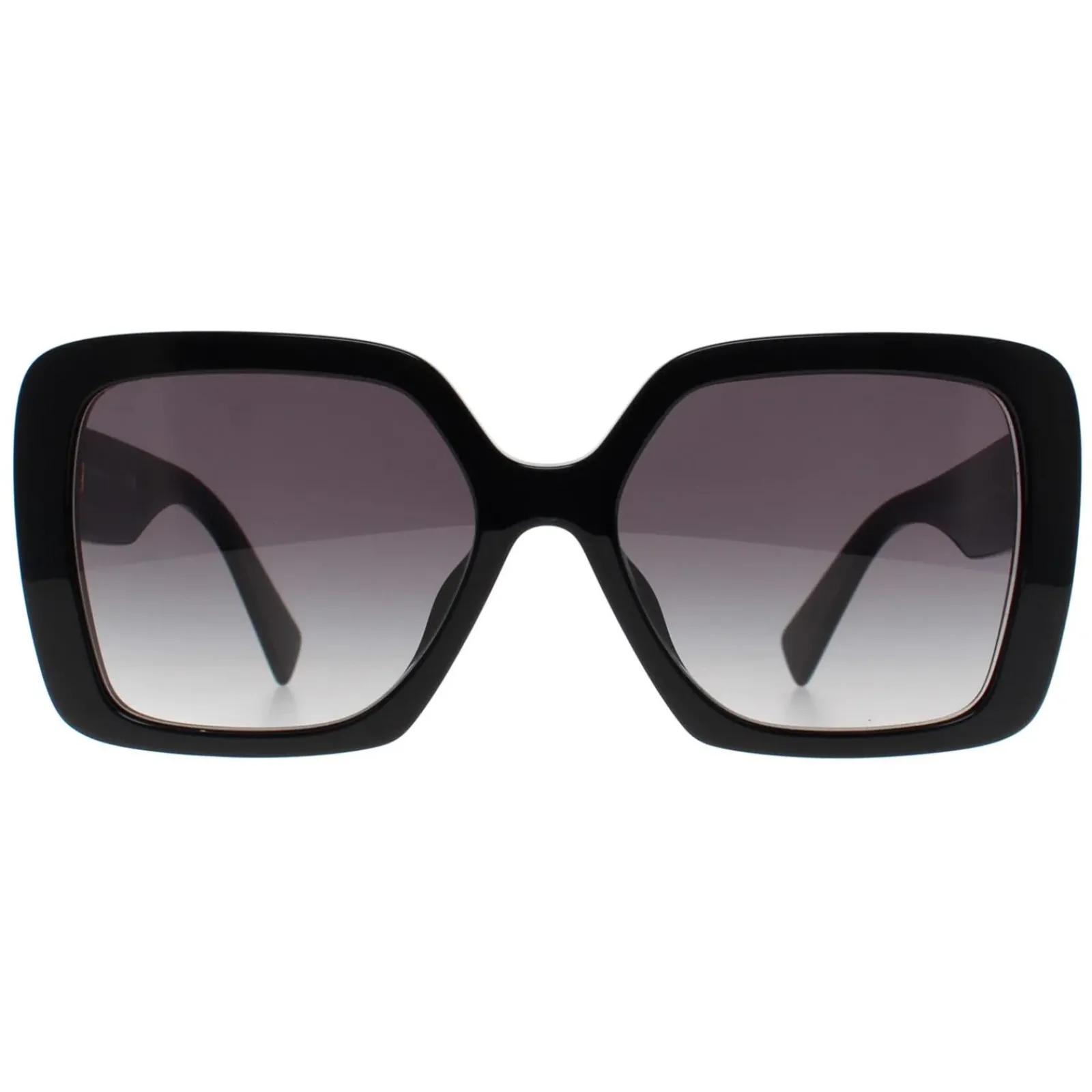 Miu Miu Square^Sunglasses MU10YS 1AB5D1 Black Grey Gradient