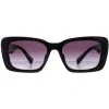 Miu Miu Rectangle^Sunglasses MU07YS 1AB5D1 Black Grey Gradient