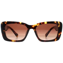 Miu Miu Rectangle^Sunglasses MU07YS VAU6S1 Honey Havana Brown Gradient
