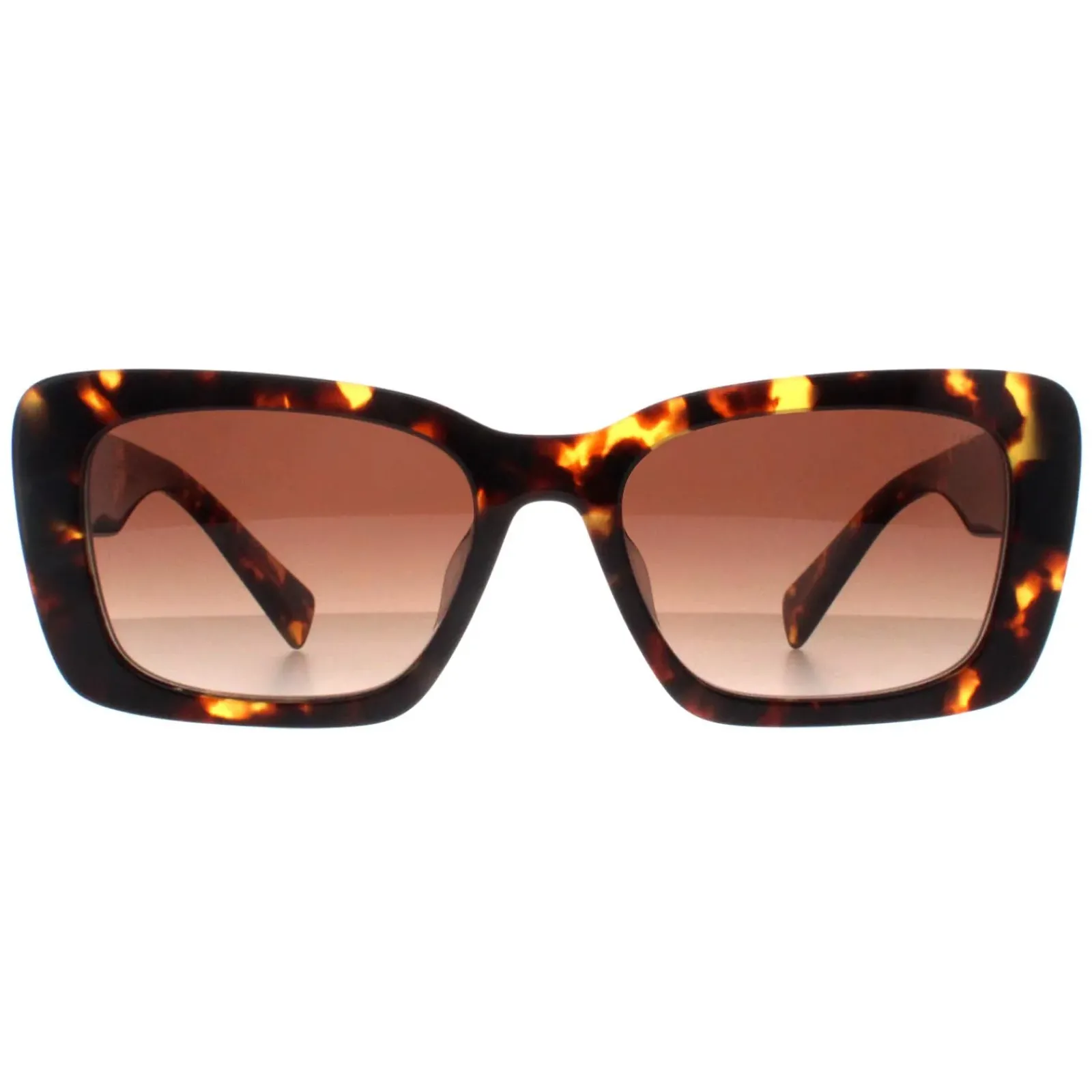Miu Miu Rectangle^Sunglasses MU07YS VAU6S1 Honey Havana Brown Gradient