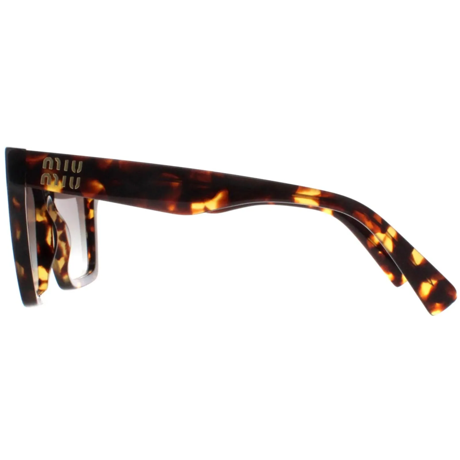 Miu Miu Square^Sunglasses MU03YS VAU0A7 Honey Havana Gradient Grey