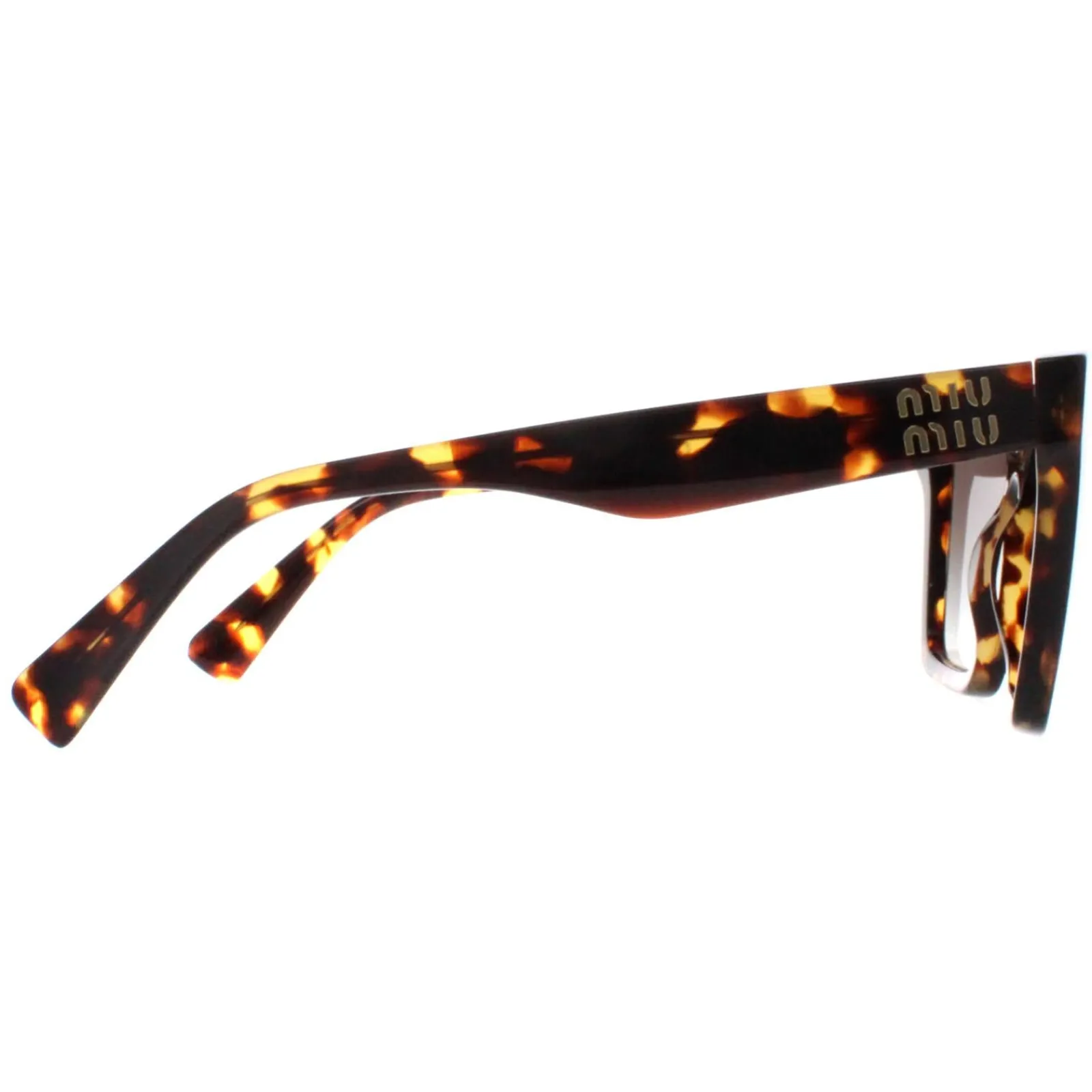 Miu Miu Square^Sunglasses MU03YS VAU0A7 Honey Havana Gradient Grey