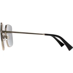 Miu Miu Square^Sunglasses MU51YS ZVN5S0 Pale Gold Dark Grey
