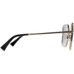 Miu Miu Square^Sunglasses MU51YS ZVN5S0 Pale Gold Dark Grey