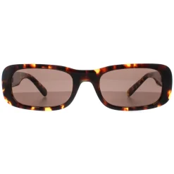 Miu Miu Rectangle^Sunglasses MU08ZS VAU06B Honey Havana Dark Brown