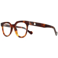 Moncler Round|Round^Glasses Frames ML5005 053 Blonde Havana Women