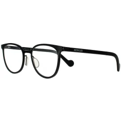 Moncler Round^Glasses Frames ML5034 001 Shiny Black Men