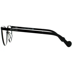 Moncler Round^Glasses Frames ML5034 001 Shiny Black Men