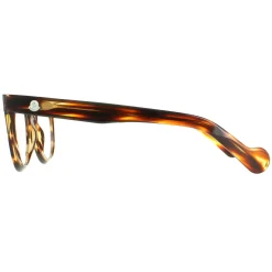 Moncler Round|Round^Glasses Frames ML5005 045 Shiny Light Brown Men Women