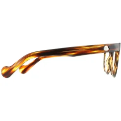 Moncler Round|Round^Glasses Frames ML5005 045 Shiny Light Brown Men Women